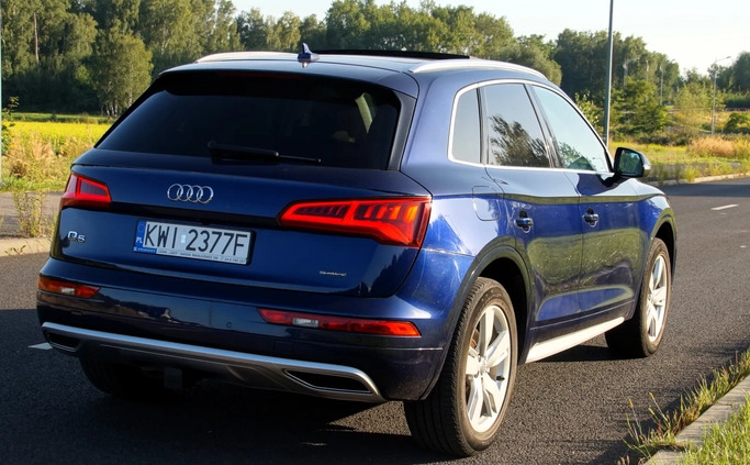 Audi Q5 cena 129900 przebieg: 47000, rok produkcji 2019 z Katowice małe 254